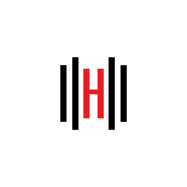 H字母logo设计模板图片下载