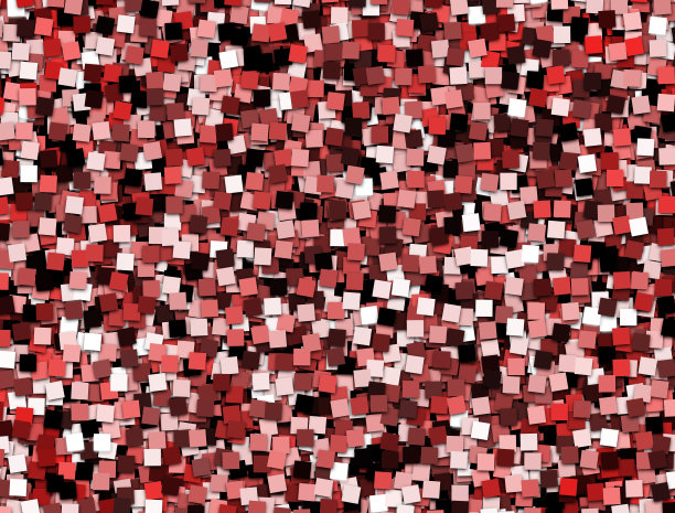 红色五彩纸屑背景图片下载