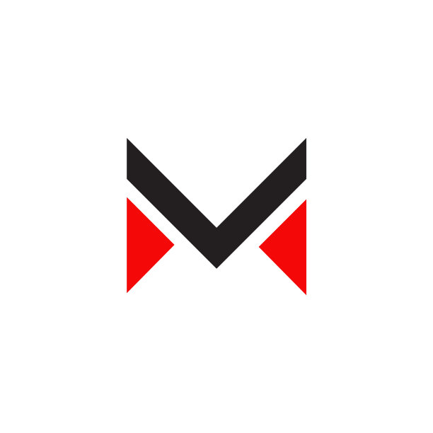 M字母标志设计模板图片下载