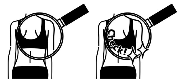 特写苗条的女性背部图片下载