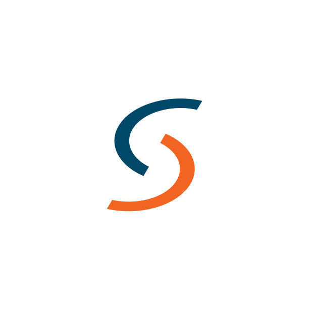S字母首字母图标标志设计模板图片下载