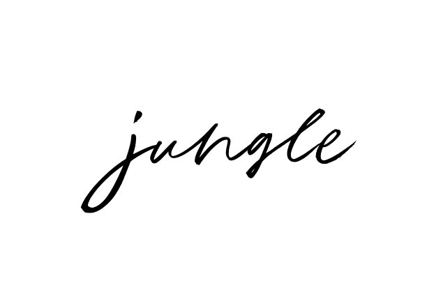 字丛林，笔墨矢量刻字。现代标语手写向量书法。图片下载