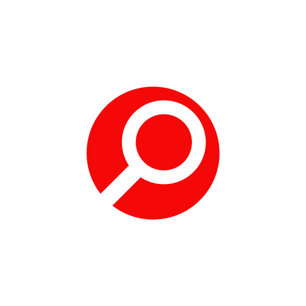 放大镜Logo图标设计模板图片下载