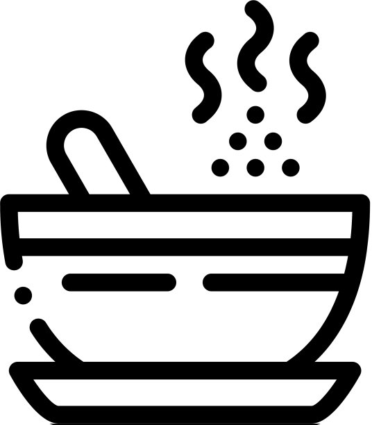 瑜伽冥想输液轮廓图片下载