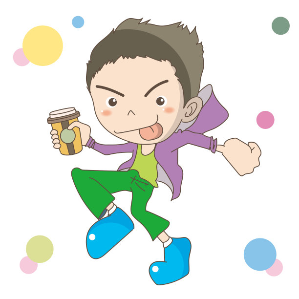 手里拿着咖啡的那个人图片下载