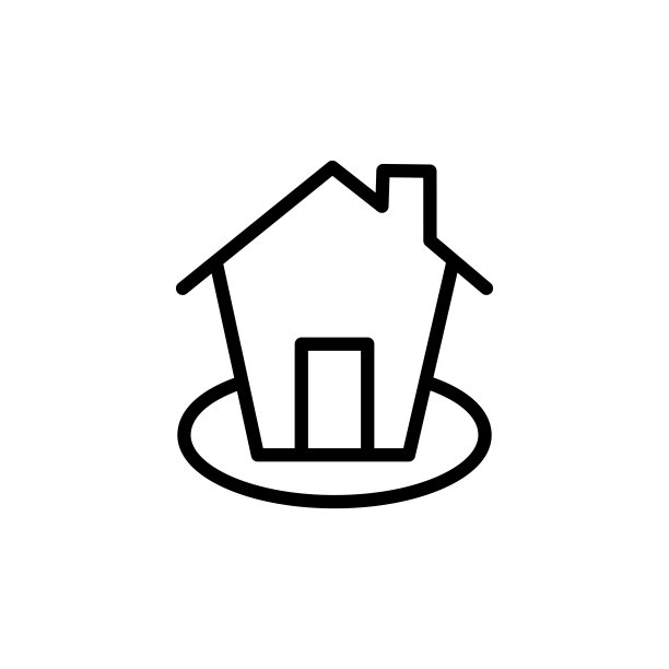 房屋图标模板矢量图图片下载