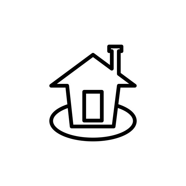 房屋图标模板矢量图图片下载