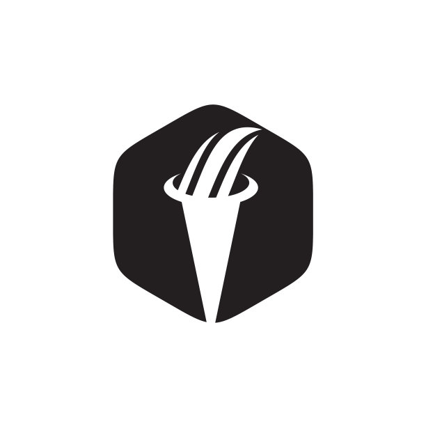 火炬标志设计模板图片下载