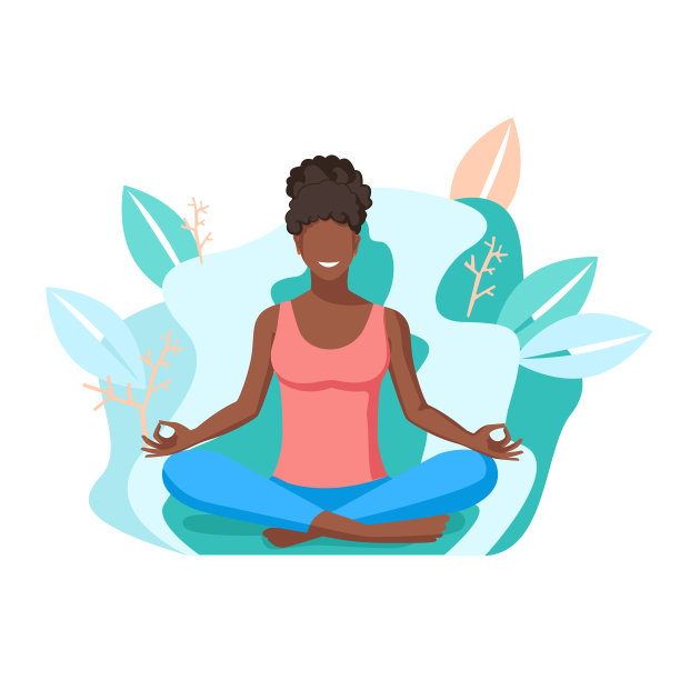 所有年龄段的女性都在自然中练习瑜伽，并面带微笑图片下载