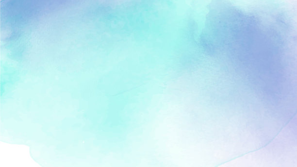 抽象浅蓝色和紫色水彩图片下载