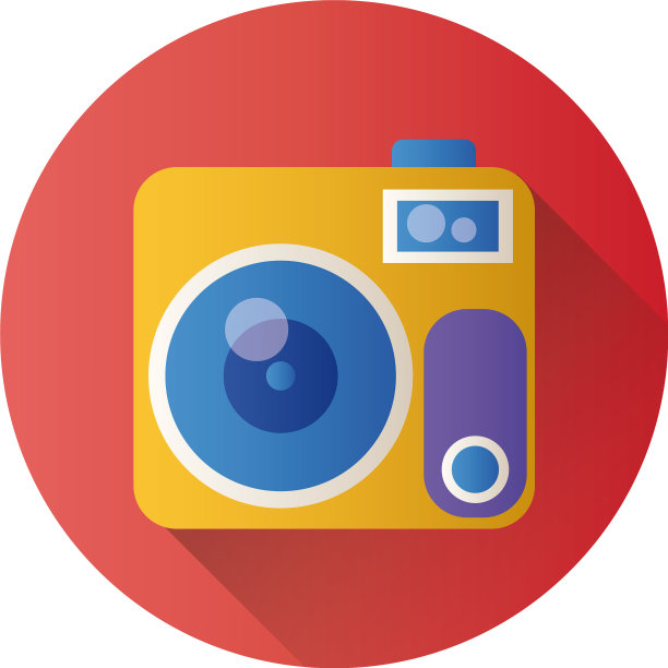 相机摄影块风格图标图片下载