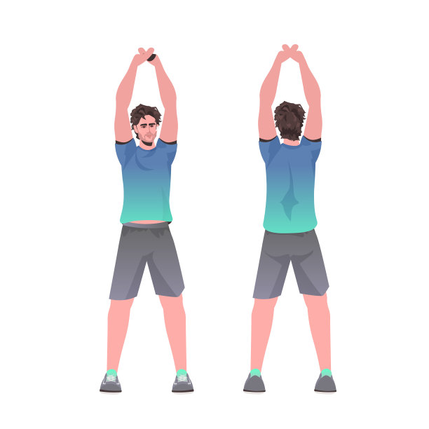 男人做瑜伽健身练习训练健康的生活方式概念男人工作出前后视图图片下载