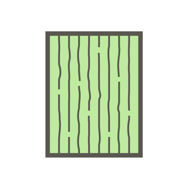 木材材料和锯木厂工业矢量图标设计的白色背景。图片下载