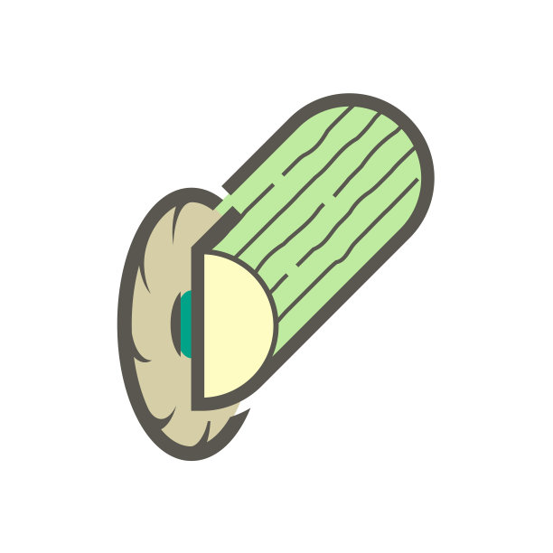 木材材料和锯木厂工业矢量图标设计的白色背景。图片下载