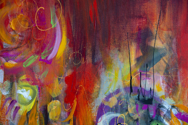 美术抽象画背景图片下载