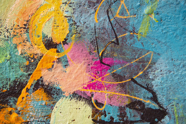 美术抽象画背景图片下载