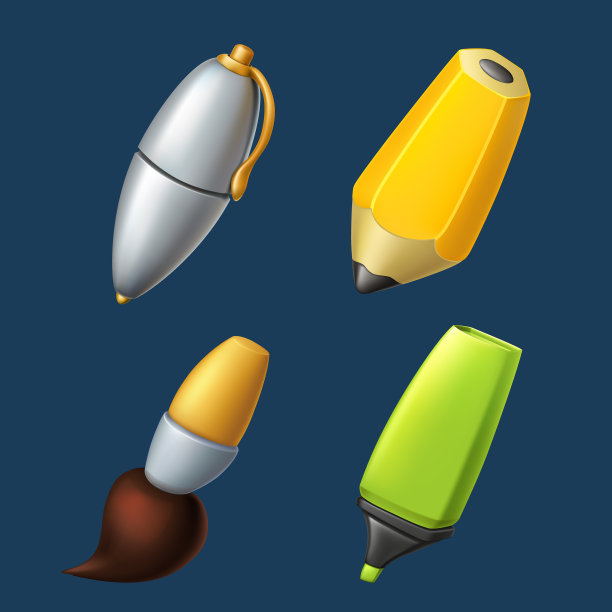 书写和绘图工具集图片下载