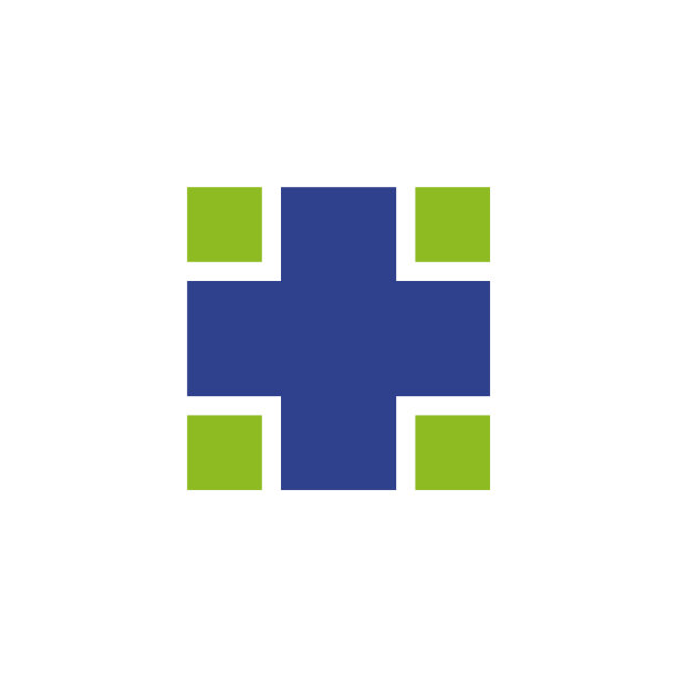 医疗保健标识设计模板图片下载