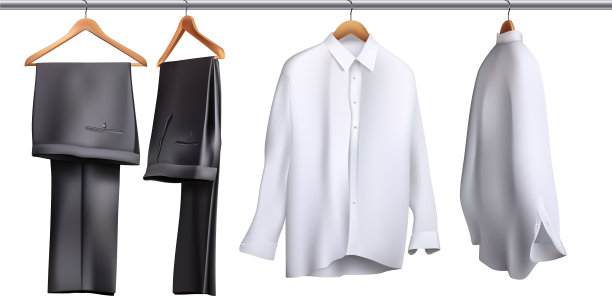 裤子和衬衫挂着图片下载