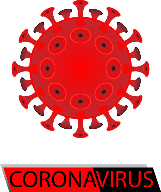 吉祥物冠状病毒设计图片下载