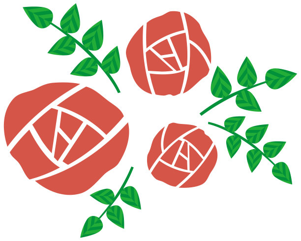 矢量插图的一个漂亮的玫瑰。粉色玫瑰图片下载