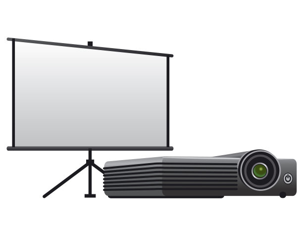 投影仪和屏幕图片下载