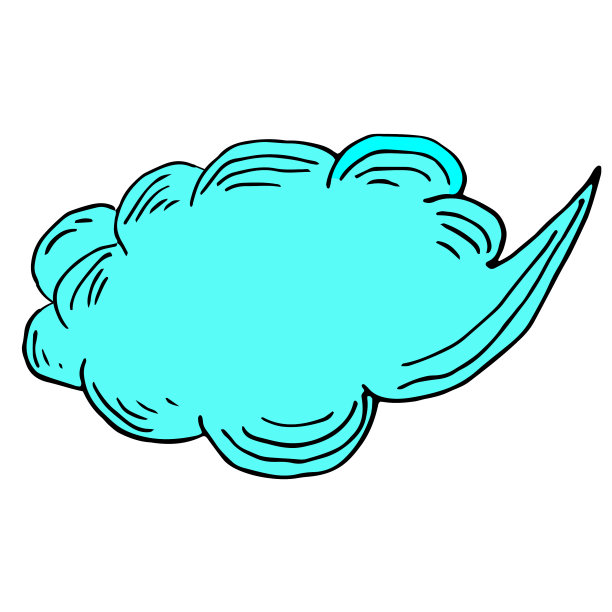 手画思索，说话，气泡与爱图片下载