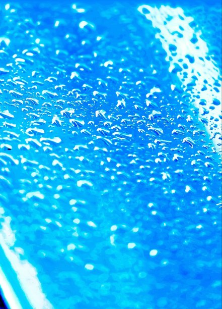 小雨打在窗口图片下载