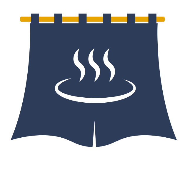 日本传统商店窗帘图片下载