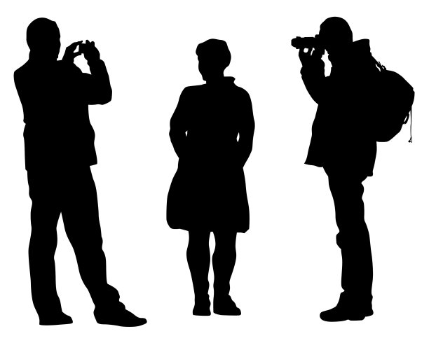 照片人与模型图片下载