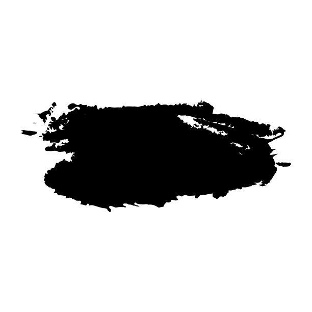 黑墨画笔触抽象化手图片下载