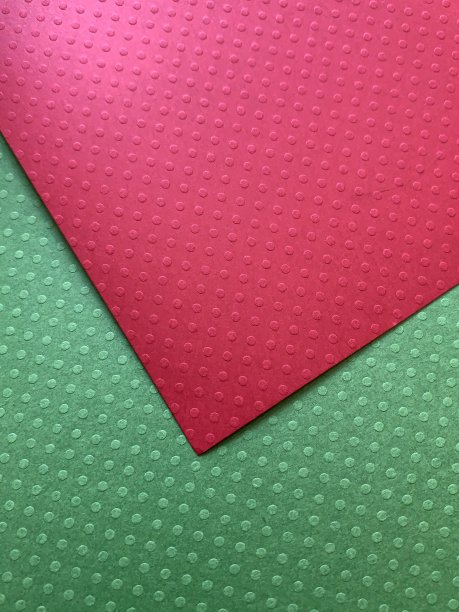 红色和绿色的圣诞纸图片下载