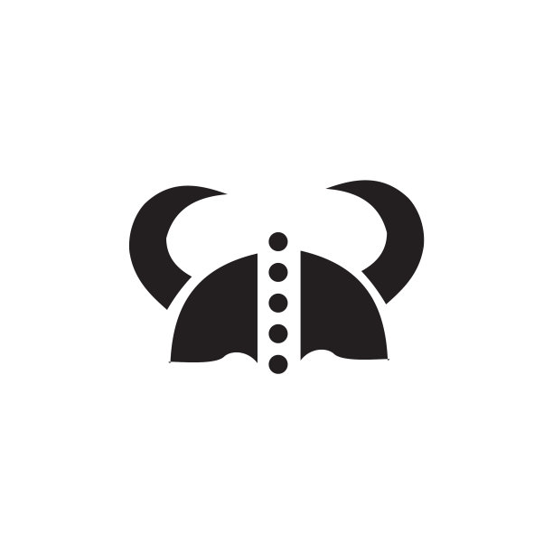 维京标志设计模板图片下载