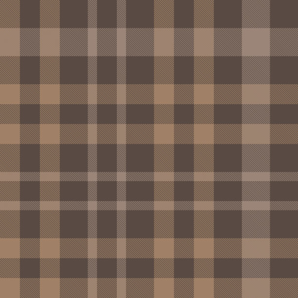 经典的格子花呢无缝图案图片下载