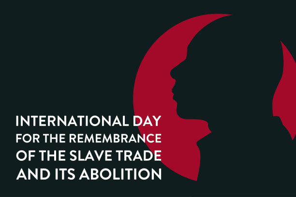 贩卖奴隶及其废除国际纪念日。8月23日。模板的背景，横幅，卡片，海报与文字铭文。矢量EPS10插图。图片下载
