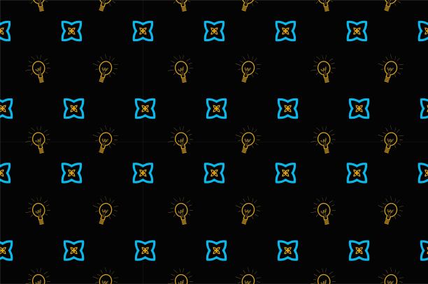 核能和灯泡无缝模式图片下载