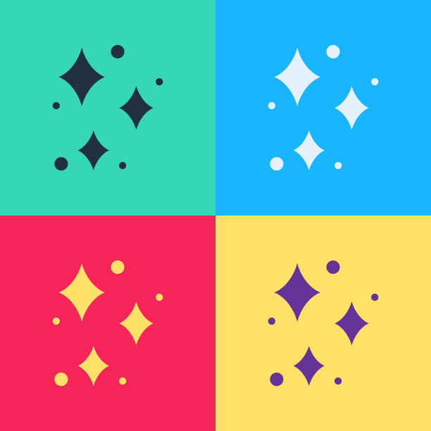 波普艺术闪耀着神奇的光芒图片下载