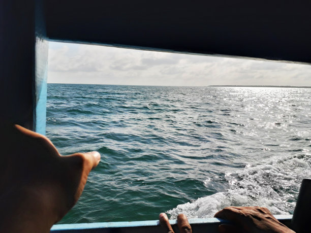 人的手在船上旅行的照片图片下载