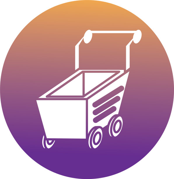 购物车式商业街区风格图片下载