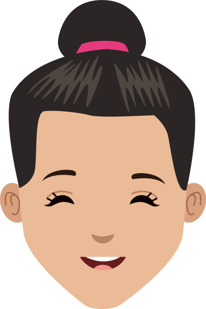 年轻女子头像人物图片下载