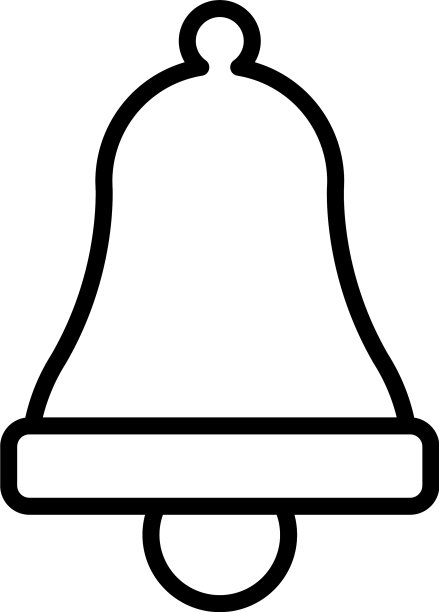 铃声线性风格图标图片下载