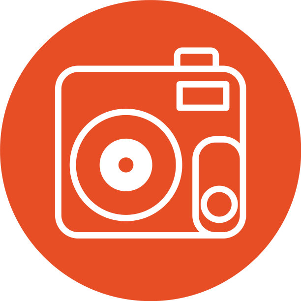 相机摄影块风格图标图片下载