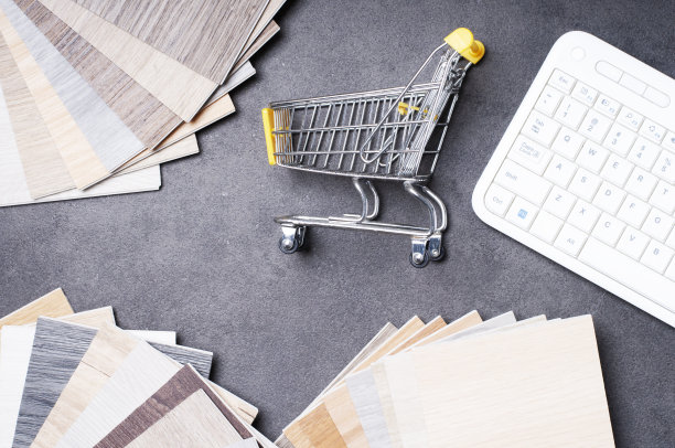 用于家居设计和装修的木材材料。图片下载