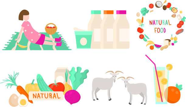 集天然有机生态食品于一体图片下载