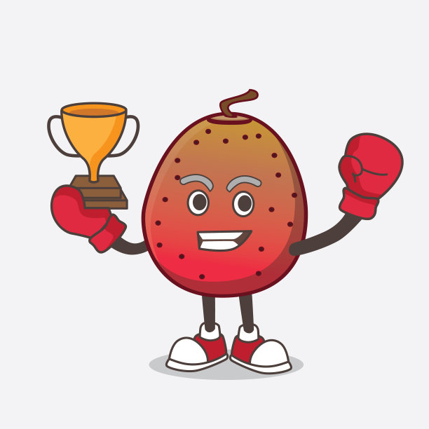 印度FIG卡通吉祥物角色为拳击图片下载