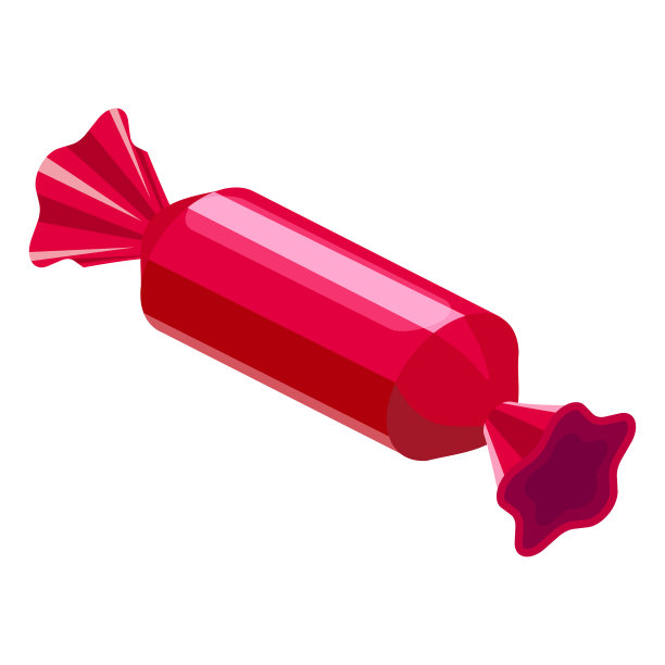 糖果包装的等距甜食图片下载