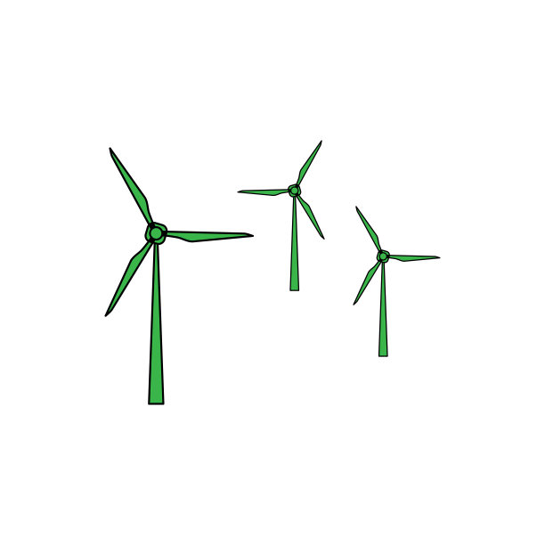 涡轮图标新潮的平面设计图片下载