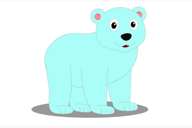 动物和鸟类插图。剪贴画图片下载