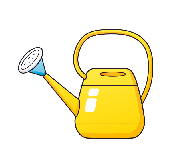 喷壶孤立图片下载