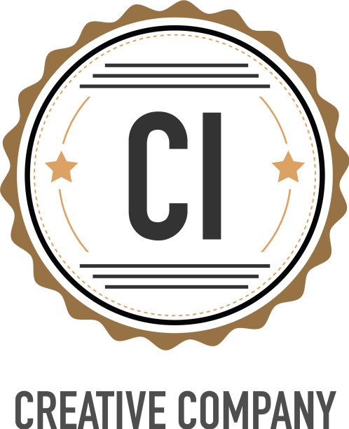 首字母ci创意设计模板图片下载
